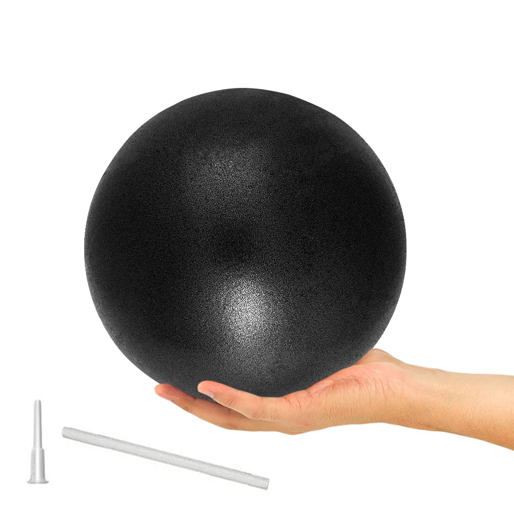 9 Inch Exercise Pilates Ball Mini Exercise Barre Ball for Yoga,Stability Exercise Training Gym Anti Burst and Slip Resistant Balls Physical Therapy Improves Balance, Core Strength
