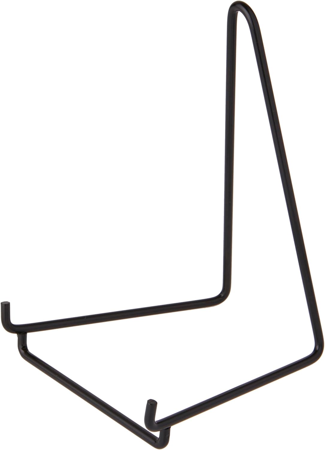 Bard's Black Wire Easel Stand, 6" H x 4" W x 4" D for Displaying Art and Photos