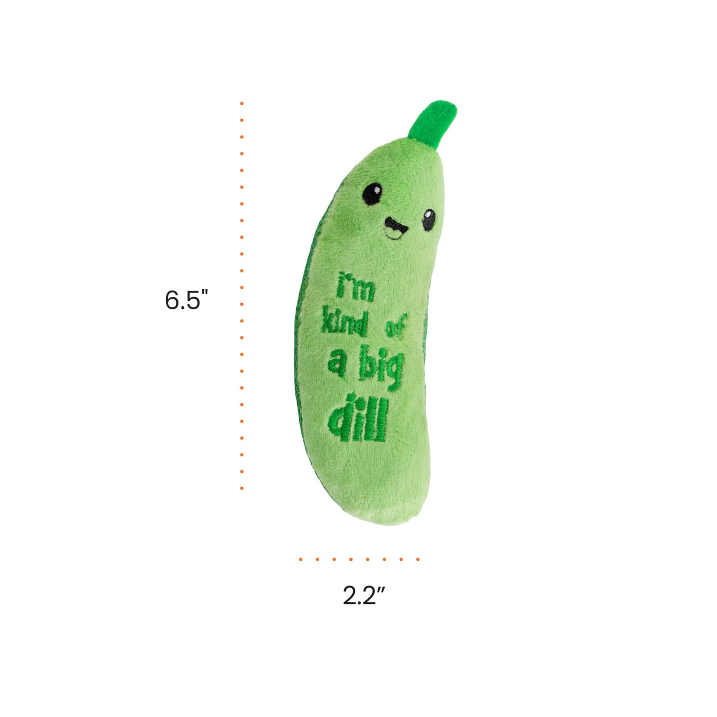 Catstages Crunchy Pickle Kicker Dental Catnip Cat Toy