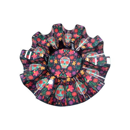Prepara Day of the Dead Taco Carousel, Black