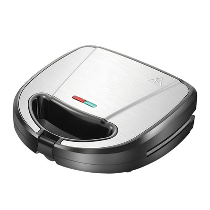 6-IN-1 Panini Press,Grilled Cheese Sandwich Maker,750W,Removable Non-Stick Plates,Easy for Kitchen,Breakfast,Making Sandwich,Waffle and Baking,Gift to Mother,Wife,Friends