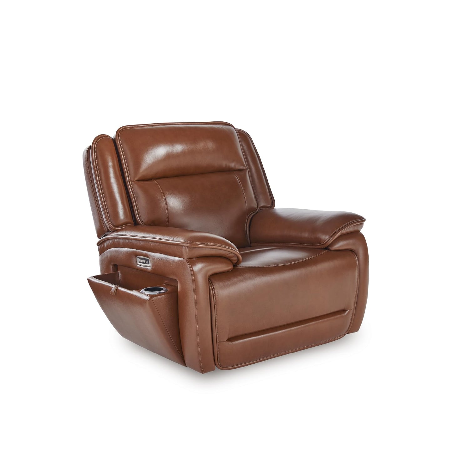 Signature Design by Ashley Healy Pier Power Recliner, Brown