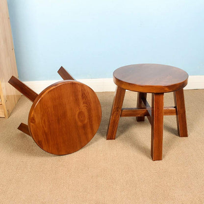 YWMLFZ Wooden Stool，Choice Products Person Circular Outdoor Wooden Picnic Table ，Artistic