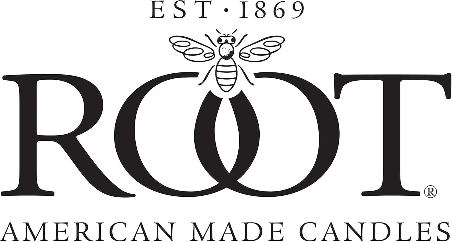 Root Candles Honeycomb Traveler Scented Beeswax Blend Candle in Tobacco Vanilla, 4-Ounce