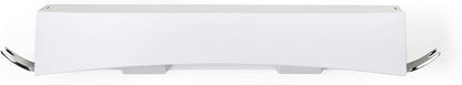 Better Living Clever Flip Shower Shelf, Wall Mounted Shower Caddy Organizer, 16.88" x 4" x 2.88", White, No Drilling