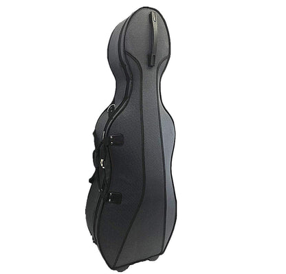 New 4/4 Gray Color Cello Foamed Case with Two Wheels/Extra one Rosin…