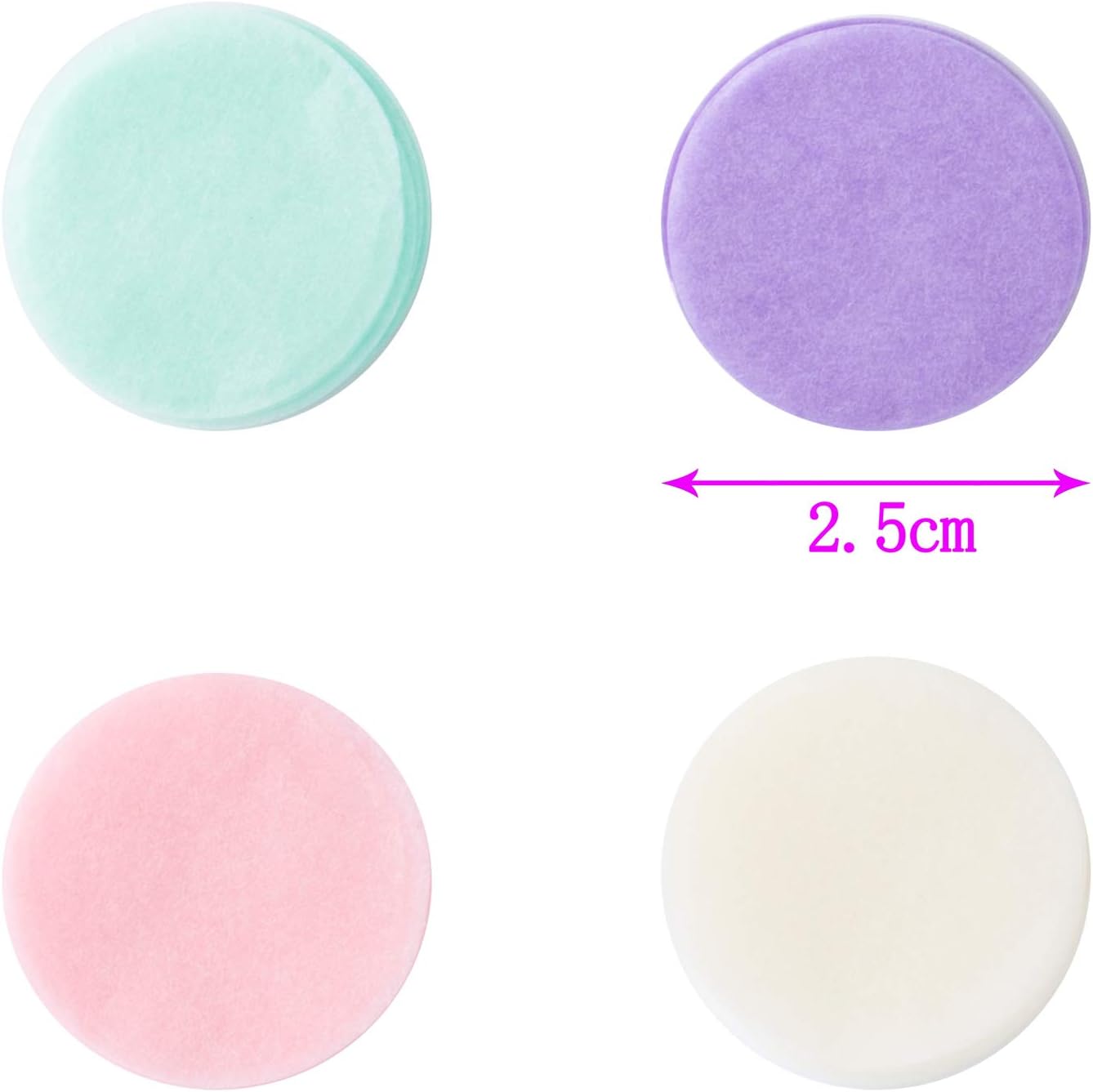 Whaline 1 Inch Paper Confetti - Round Tissue Confetti, 6000 Pieces for Party, Wedding, Holiday, Birthday