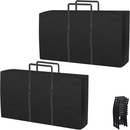 Huiyangteng 2 Pack -43" 11"W 29" Folding Chair Storage Bag,Beach Chair Bag,Chair Bags for Folding Chairs L x x H