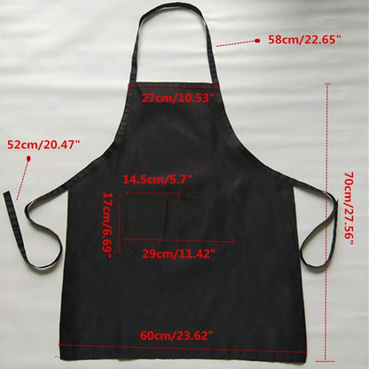 16PCS 2 Pockets(16, Total of Black Bib Aprons Bulk for Women Men-Adult Waitress Chef Cooking Kitchen Aprons with Black)