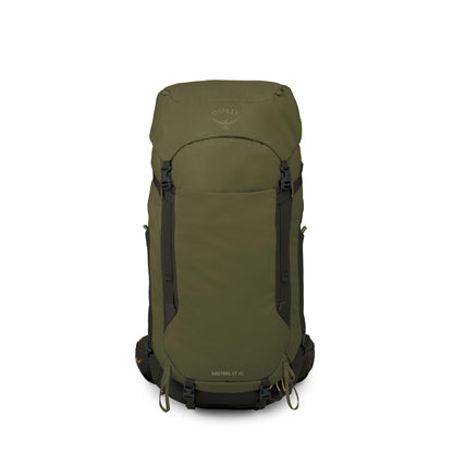 Osprey Kestrel LT 45L Men's Backpacking Backpack - Lightweight Hiking & Camping Bag with Waterproof Raincover, Moss Green