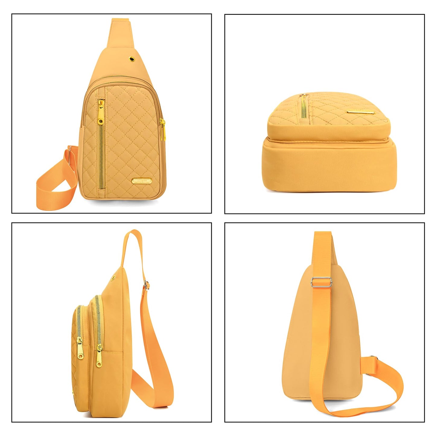 Small Sling Bag For Women Men Casual Crossbody Sling Backpack