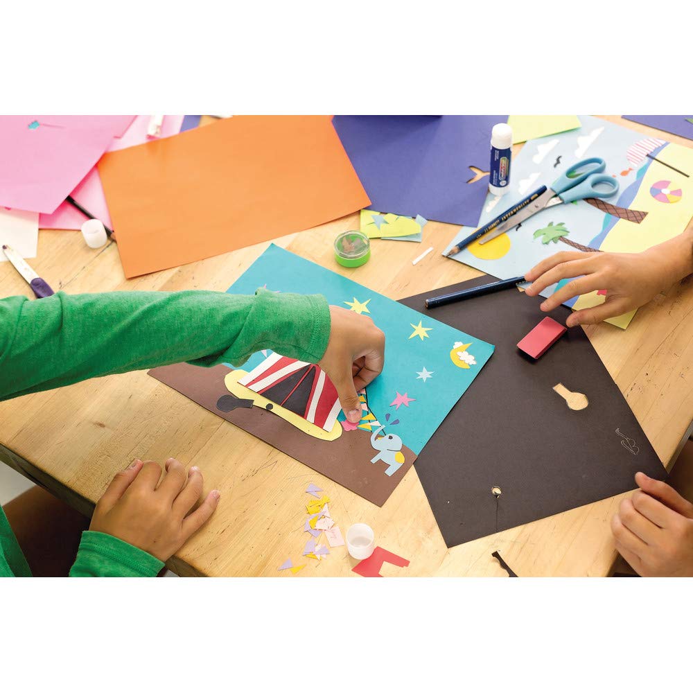 Tru-Ray® Construction Paper, 12" x 18", 50% Recycled, Atomic Blue, Pack Of 50