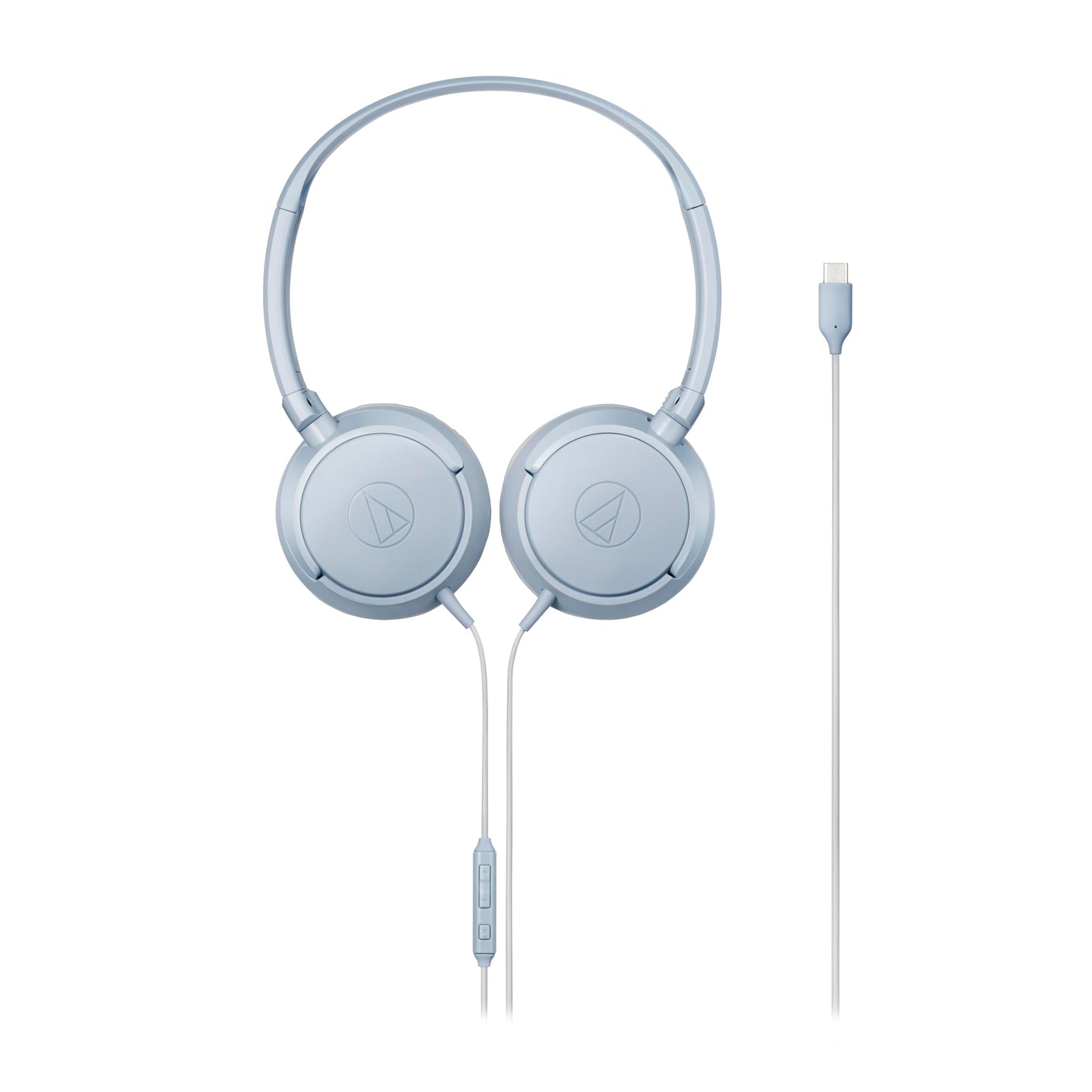 Audio-Technica ATH-S120C-GY USB-C Headphones, Gray