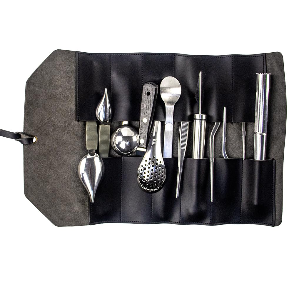 DUEBEL All-in-One Culinary Plating Set, 12 Piece Professional Chef Plating Kit for Home Cooks and Beginners' Perfect Plating (12 Piece)