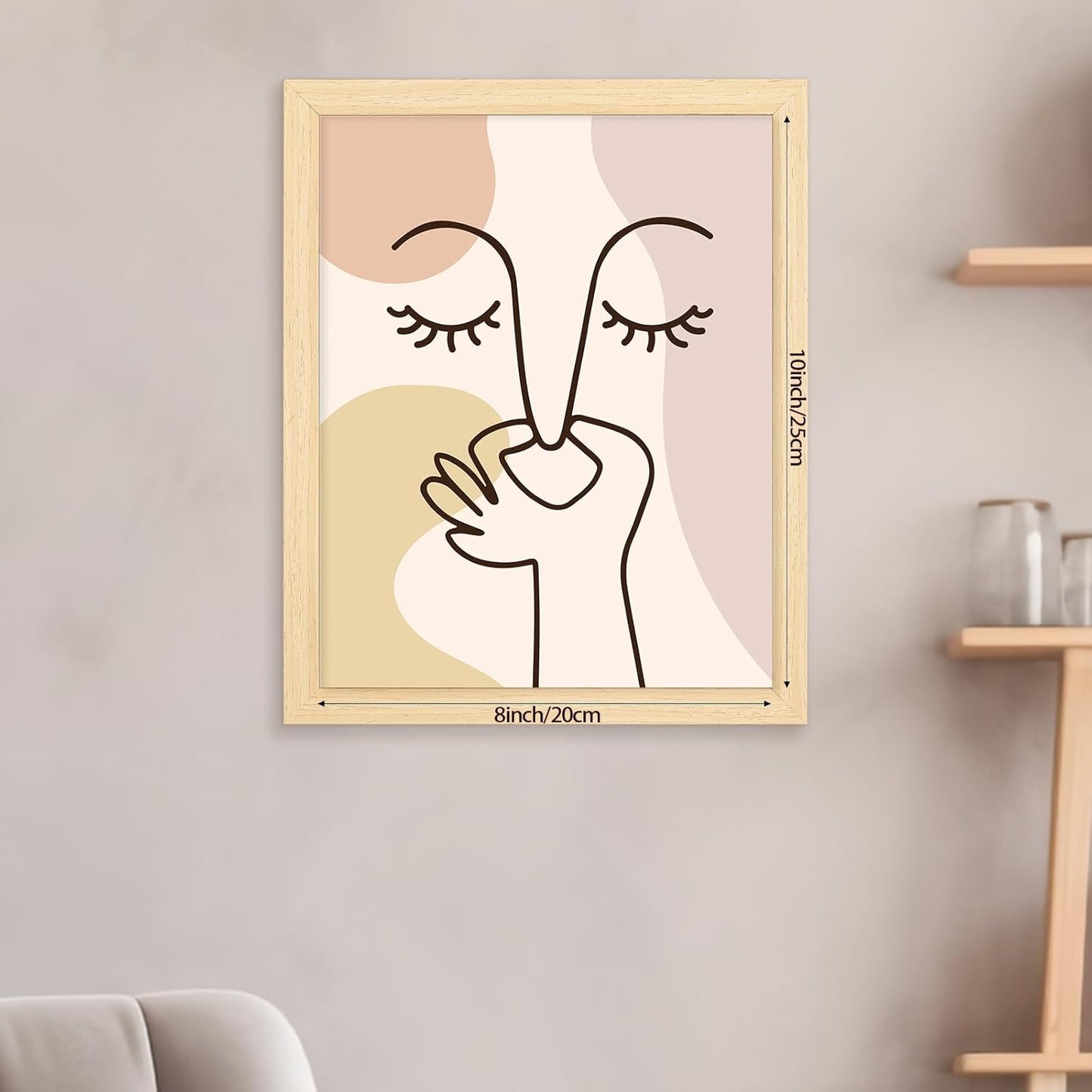 TUXVAKY Boho Bathroom Wall Art - Funny Signs for Unique Home Decor | Perfect for Any Bathroom