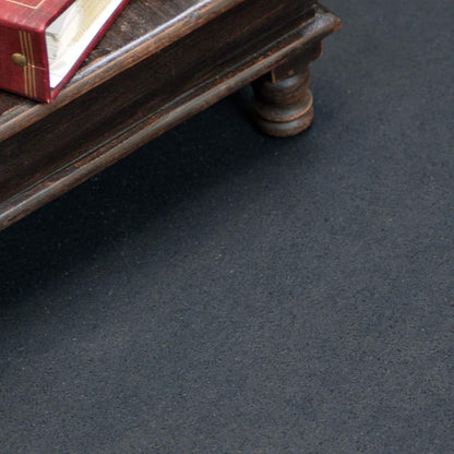 Rubber-Cal ReUz Rubber Flooring Rolls - 3mm x 48" x 35ft - Black
