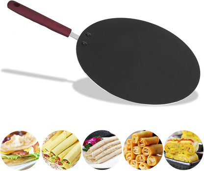 Portable Non-Stick Crepe Maker, Mini Frying Pan Pancake Griddle for Home Cooks, Crepe Lovers