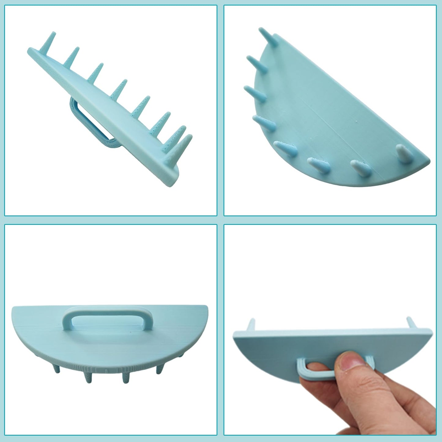 3 PCS Cake Arch Guide Tools,Ruffle Piping Guide,for Evenly Spaced Piping for 4"-12" Cakes,Cake Swag Marker Tool,Cake Decoration Tools & Making Supplies(Style 1)