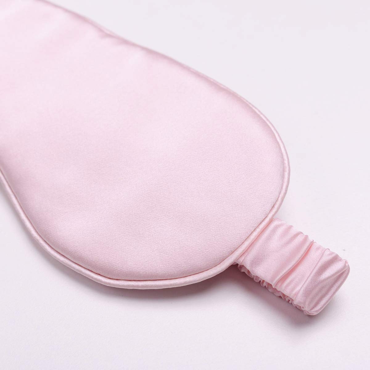 Silk Sleep Mask Light Blocking Luxury 100% Mulberry 19mm Silk Eye Mask Eye Cover Blindfold Ultra Soft Light & Comfy Anti Aging Skin Care with Travel Bag Gift Package