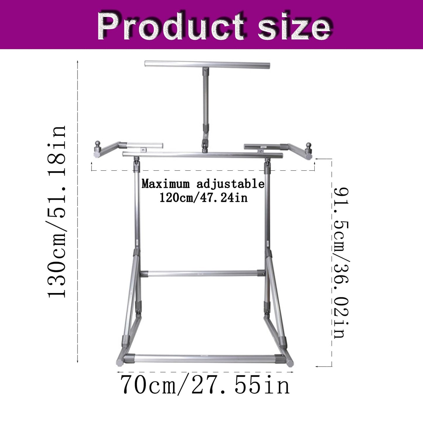 ntumLeap Cross Stitch Frame Embroidery Stand Cross Stitch Embroidery Stand Needlework Floor-Standing Adjustable Aluminum MaterialSuitable for Manual and Sewing