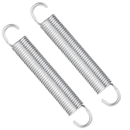 Aocies 4-3/4 inch Recliner Sofa Chair Replacement Springs (2 pcs) Mechanism Tension Sofa Chair Stainless Steel Spring
