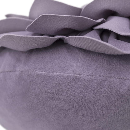 OiseauVoler 3D 14 Inch Decorative Flower Throw Pillows with Insert Included Accent Round Pillow Handmade Cushion