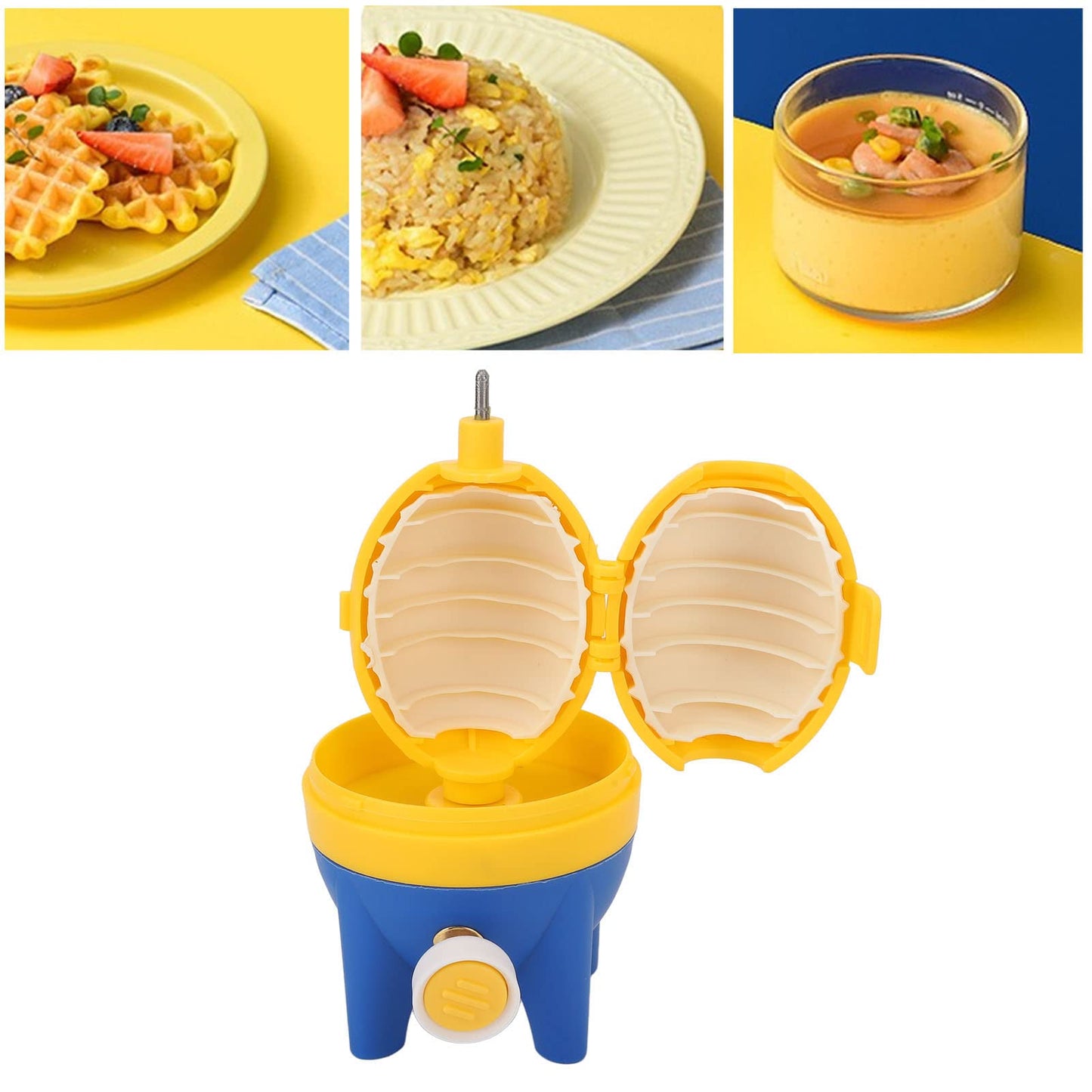 Egg Spinner, Protection, Physical Principle, Mixing of Egg Whites, Egg Yolks, Easy to Use, Egg Shaker for the Household