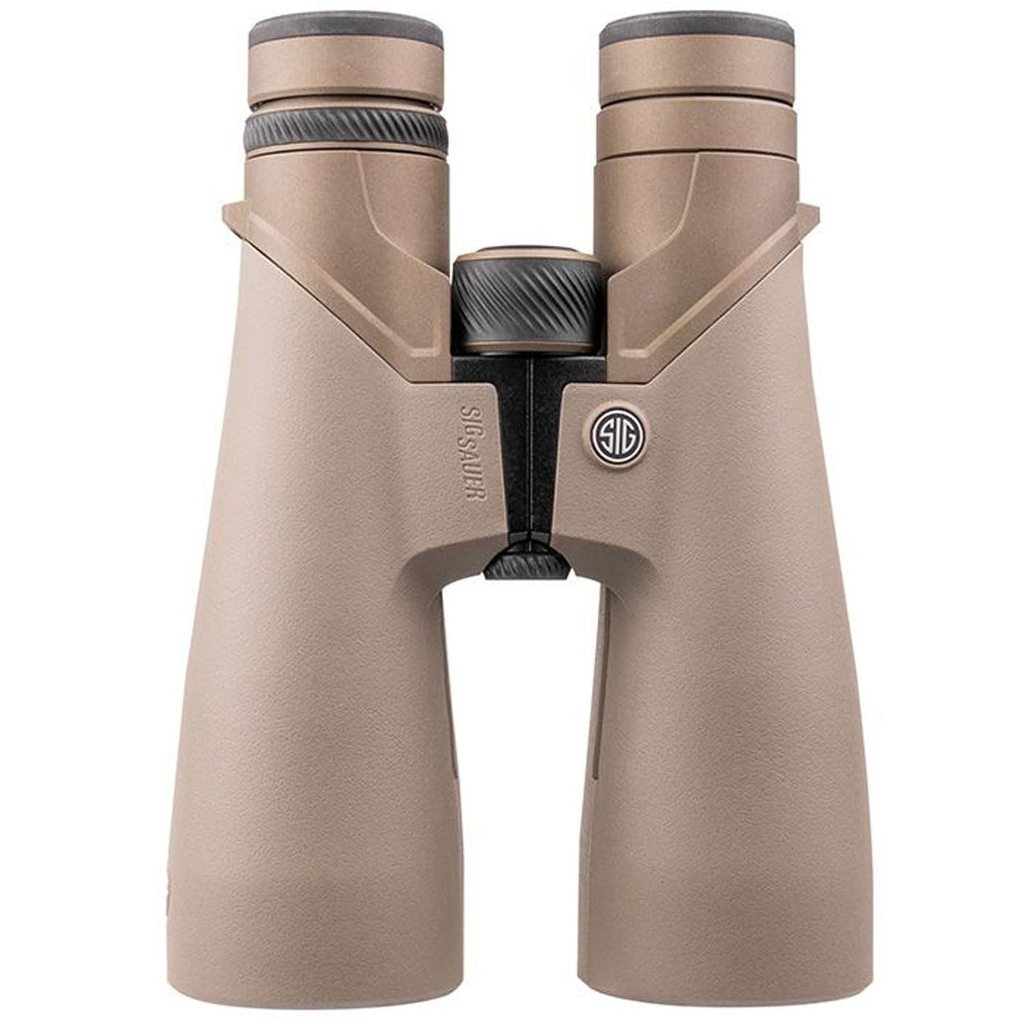 SIG SAUER ZULU10 HDX Waterproof Fogproof Durable Abbe-Koenig Prism Ergonomic Closed Bridge FDE Hunting Binoculars with Anti-Reflective Lenses - Molded EVA Carrying Case Included, 15x56