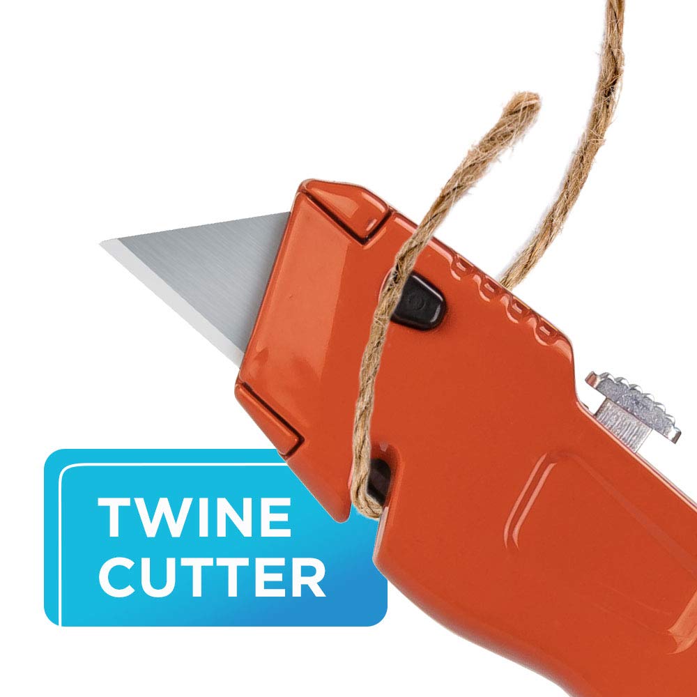 BLACK+DECKER Utility Knife, Retractable, Quick Change Blade, 2-Pack (BDHT1039495APB)