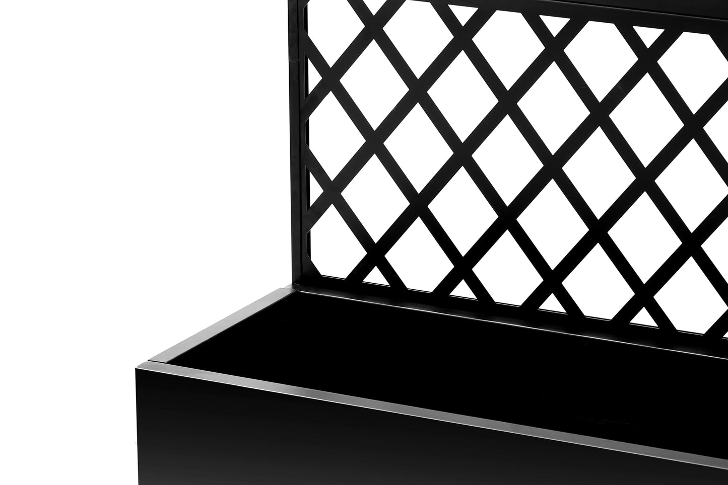 PrecisionAuto Mobile Galvanized Steel Raised Garden Bed with Trellis & Privacy Screen – Large Planter Box with Lockable Wheels & Drainage – Perfect for Vegetables, Vines, Herbs – Outdoor Metal Flower