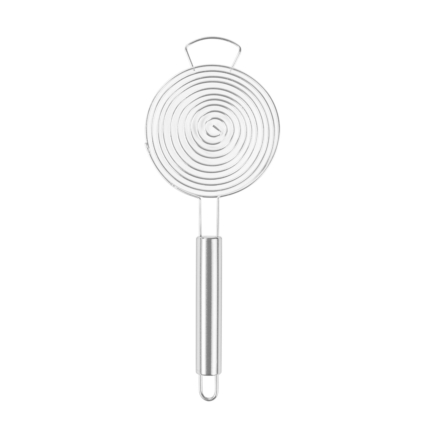 Restaurantware Met Lux 10.2 Inch x 3.5 Inch x 2 Inch Egg Separator 1 Spiral Egg White Separator - With Hanging Hole Dishwasher-Safe Stainless Steel Egg Yolk Separator For Kitchen