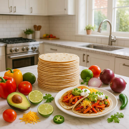 HIC Kitchen Taco Making Tools, Tortilla Press, Heavyweight Aluminum, Forms 6-Inch Tortillas and Artisan Flatbreads