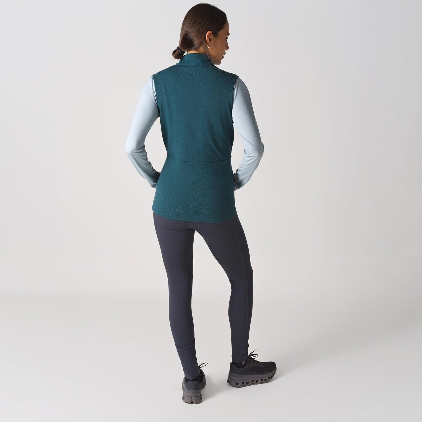 IBEX Merino Wool Shak Vest for Women | Lightweight & Warm Sleeveless Jacket | Soft & Breathable Midlayer for Outdoor & Casual Use | Black (Small)