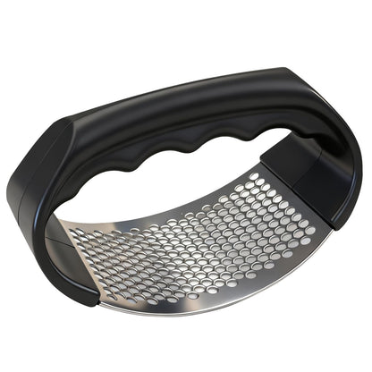 Garlic press rocker, Stainless Steel Garlic Crusher – Effortless Mincing, Rust-Resistant Kitchen Gadget