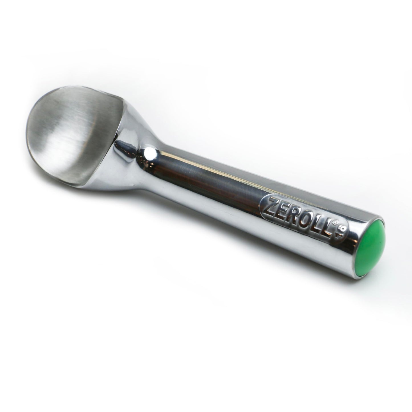 Zeroll Original Ice Cream Scoop Unique Liquid Filled Heat Conductive Handle Simple One Piece Aluminum Design Easy Release Made in USA, 2.5-Ounce, Silver
