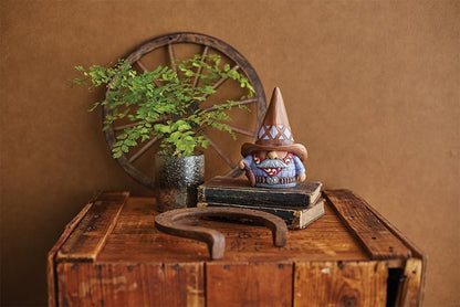 Enesco Jim Shore Heartwood Creek Cowboy Gnome Figurine, 6.75 Inch, Multicolor