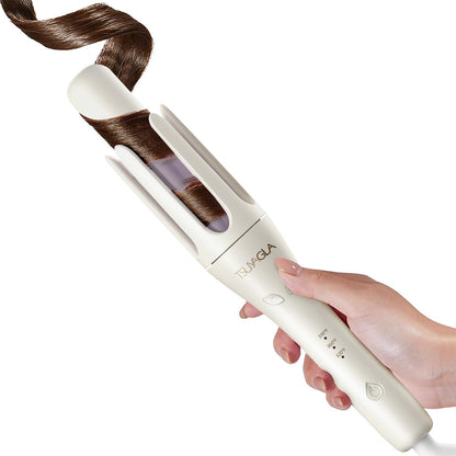 Automatic Curling Iron,1 1/4 Hair Curler with 3 Temperatures, 10S Fast Heating, 2-Way Rotation, 30 Min Auto Shut-Off, 500 Million Ionic, Anti-Scald-Tangle for Long Hair