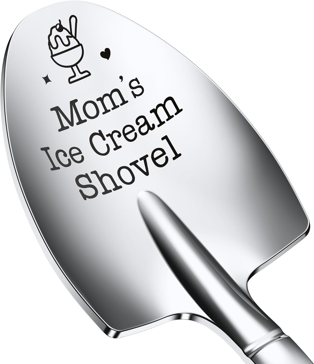 Mothers Day Gifts for Mom,Large Moms Ice Cream Shovel,Icecream Scoop Stainless Steel,Anniversary Birthday Mothers Day