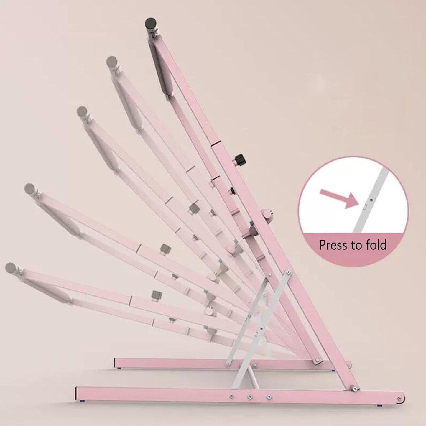 LWJQRSP Independent Portable Ballet Pole Adjustable Height Telescopic Pole Foldable Ballet Pole Fitness Dance Studio Equipment