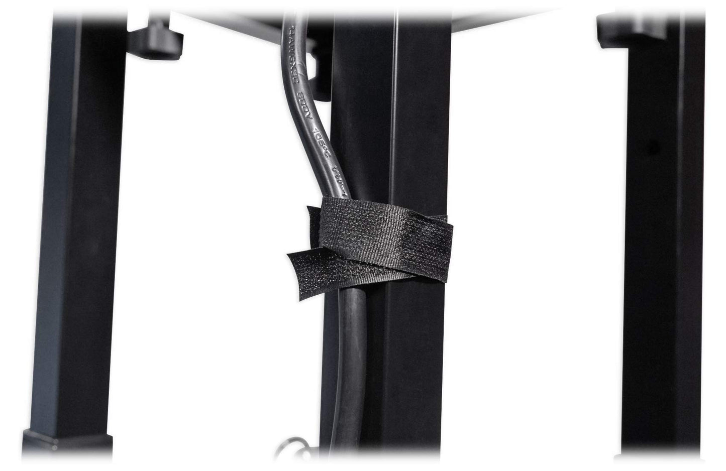 Rockville RTP82B 8 ft Adjustable Black Totem Moving Head Light Stand, Dual Scrims, Travel Bags, Speaker Mount, for DJs and Stage Lighting