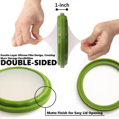 SOOPLEU Avocado Saver 4-Pack: Fresh-Lock Containers for Tomatoes, Onions & Lemons | Reusable Fridge Storage | Ideal for Garlic, Potatoes & Produce Preservation