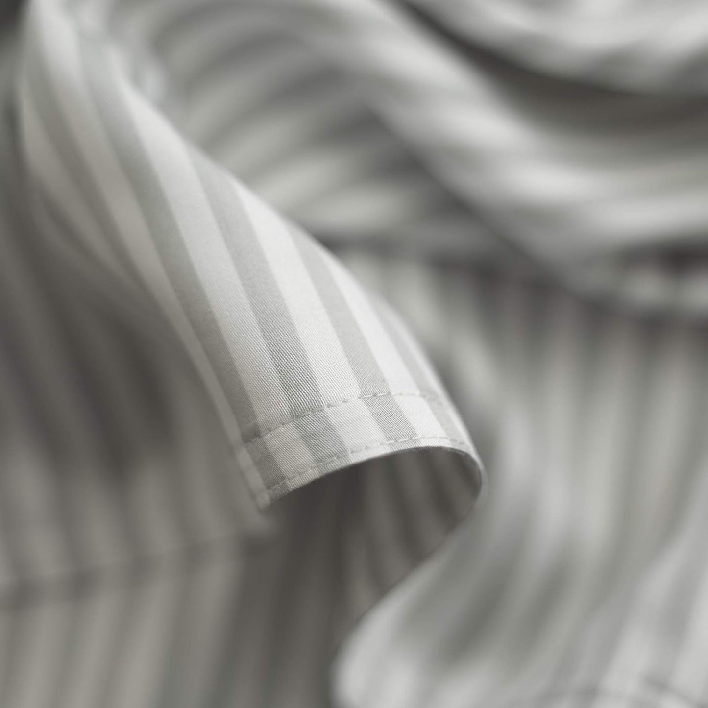 Pure Bamboo Twin Sheets - Luxuriously Soft 100% Organic Viscose Bed Sheet Set | Cooling Stripes, 2-Year Quality Promise