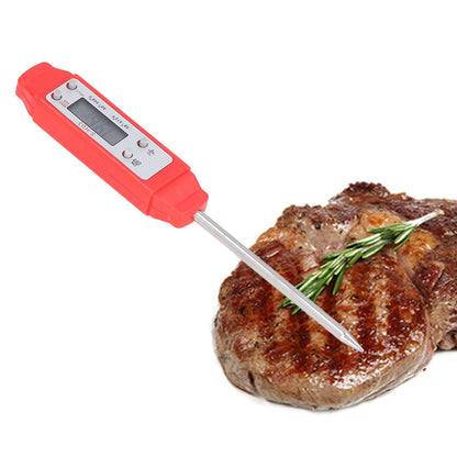 Akozon Digital Food Thermometer Automatic Calibration Pen High Accuracy Electronic Pocket Thermometer Yellow Home and Family Appliance and Decor