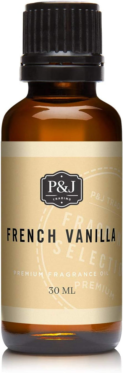P&J Fragrance Oil Autumn Set | Brown Sugar, Apple, Harvest Spice, Vanilla, Forest Pine, and Snickerdoodle Candle Scents for Candle Making, Freshie, Soap Making Supplies, Diffuser Oil Scents