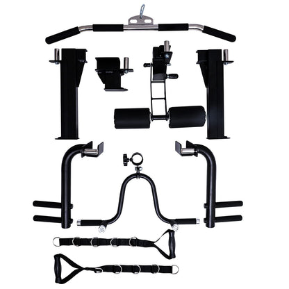 Altas Strength 3059 Smith Machine Home Gym Equipment with 1000 lbs Weight Capacity 2000 lbs Cables Strength Training Power Cages for Squats Presses Lunges Deadlifts Easy Assembly Included Accessories