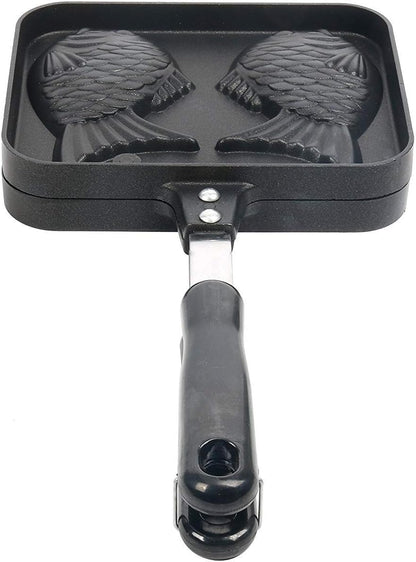 Cake Pan Waffle Maker - Aluminum Alloy Non-stick Waffle Cake Baking Mold Plate (Fish Mould)