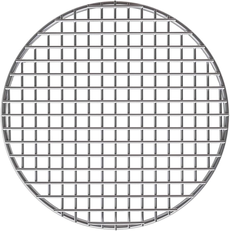 Wire Steaming Cooling and Baking Barbecue Rack, Dia 8.9" Stainless Steel Cross Wire for Air Fryer, Instant Pot,