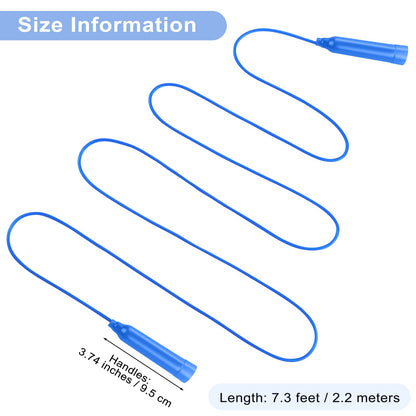 Elcoho 36 Packs Jump Rope Set 7.3 Feet Adjustable Skipping Rope for Kids Party Favors, Outdoor Activity, Birthday Reward Gift
