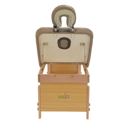 SKINACT Elegance Massage/Facial Bed & Table (Sand)
