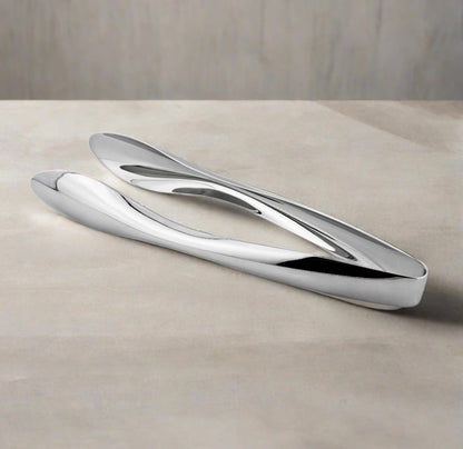 Cuisinox Polished Stainless Steel Serving Tongs, 9.5"